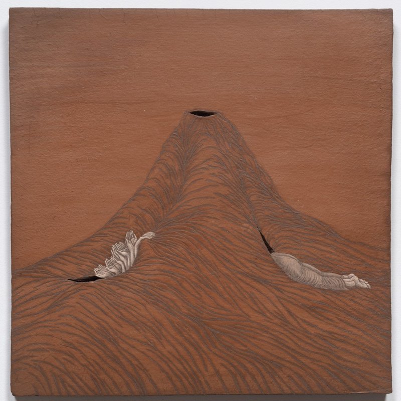 Roksana Pirouzmand, Like a Stream in the Mountains, Like Lava in a Volcano 7, 2024