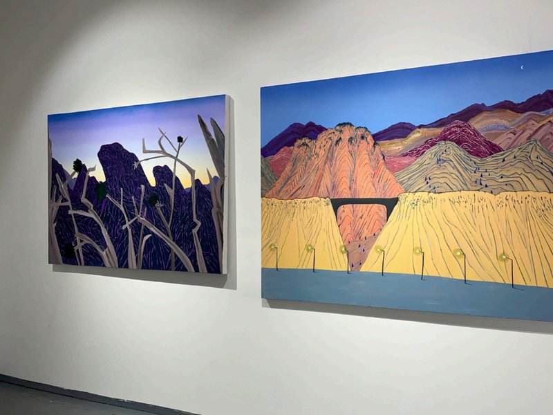 In Praise of Driving, installation view