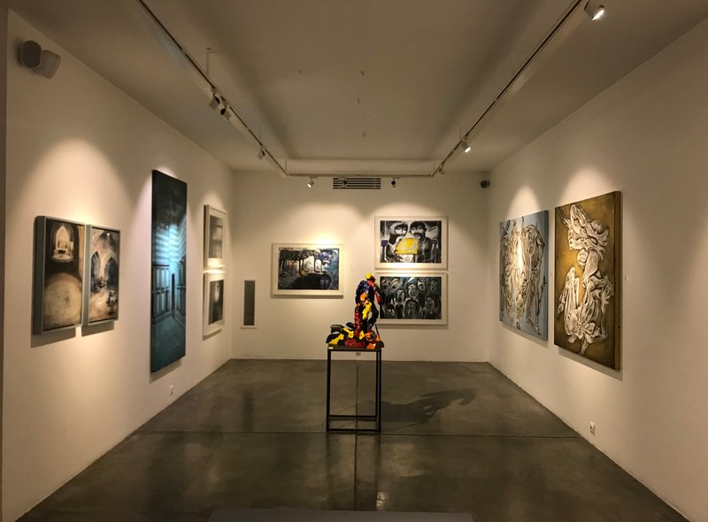 Neo-expressionism in Iranian Contemporary Art, installation view