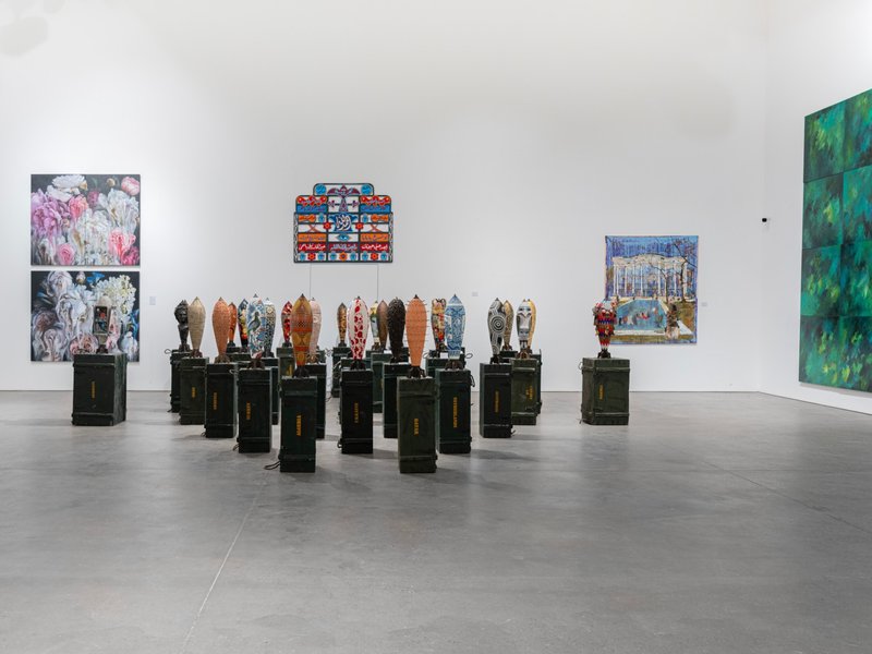 …I Kept The Night Vigil…, installation view