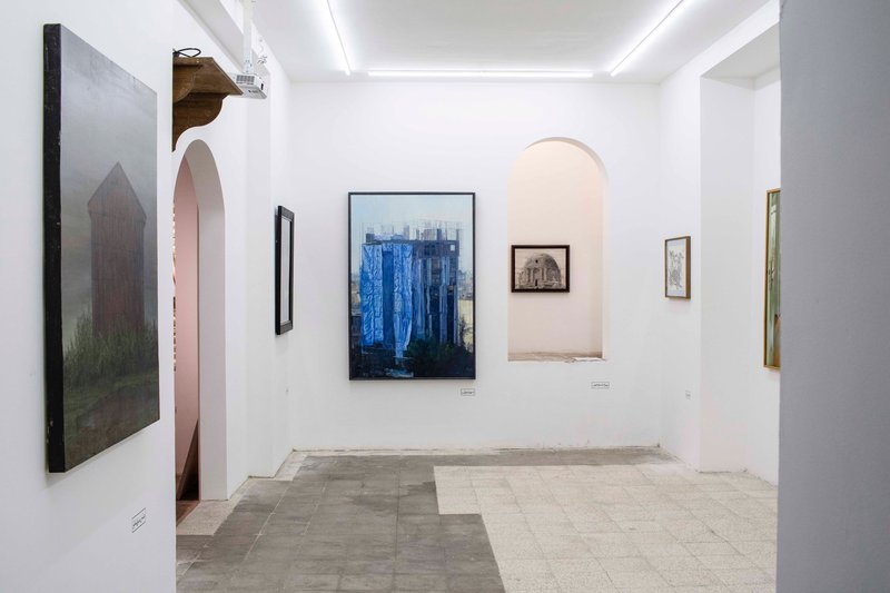 Spiting Plato Re Architecture, installation view
