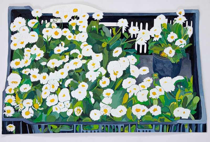Mozhan Yaghoubi, Daisy Basket of Failures, 2023