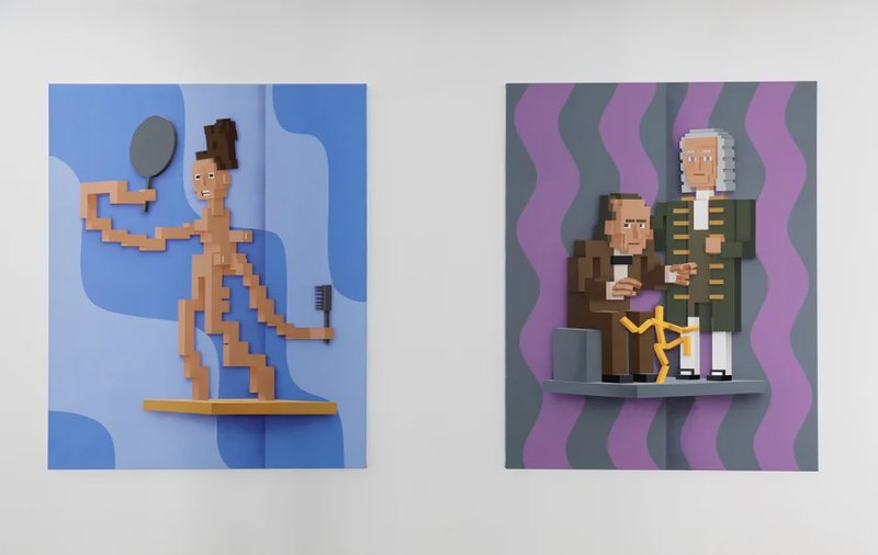 La Traversée, installation view