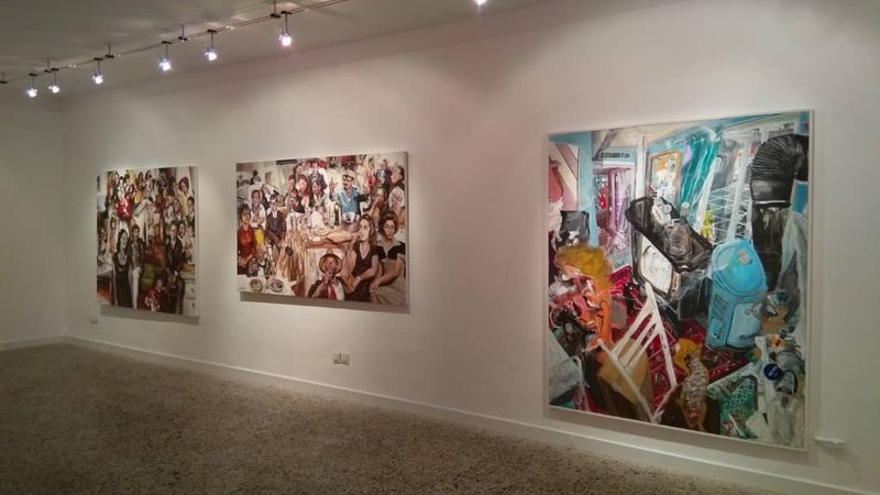 بایگانی اکنون، نمای چیدمان
