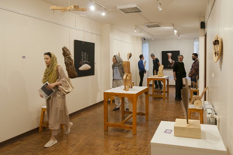 نمایشگاه حجم، نمای چیدمان