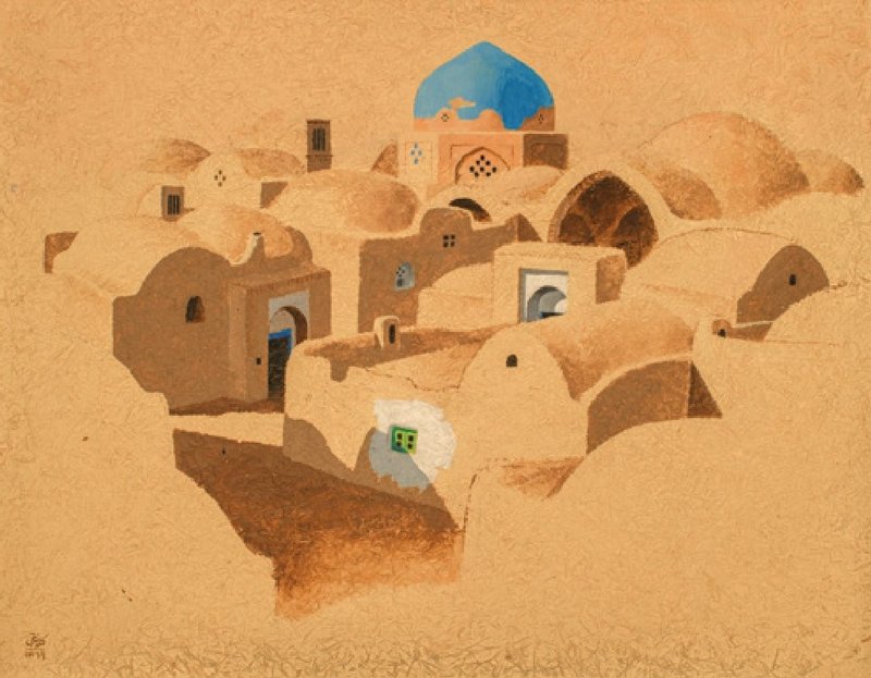 Parviz Kalantari, Alley's Bend, 1990