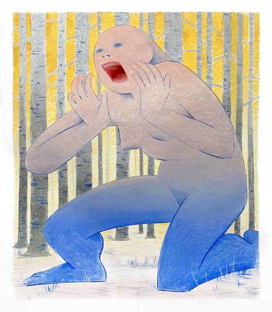 Robin F. Williams, A Sound Around No One (Study), 2020