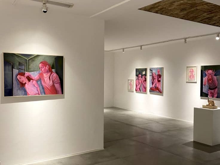 Pink Better than Red, installation view