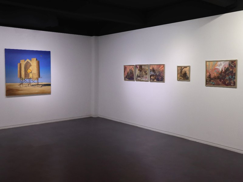 Painter City Building , installation view