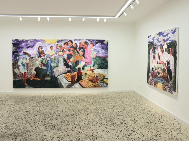 خاطراتی از آینده، نمای چیدمان