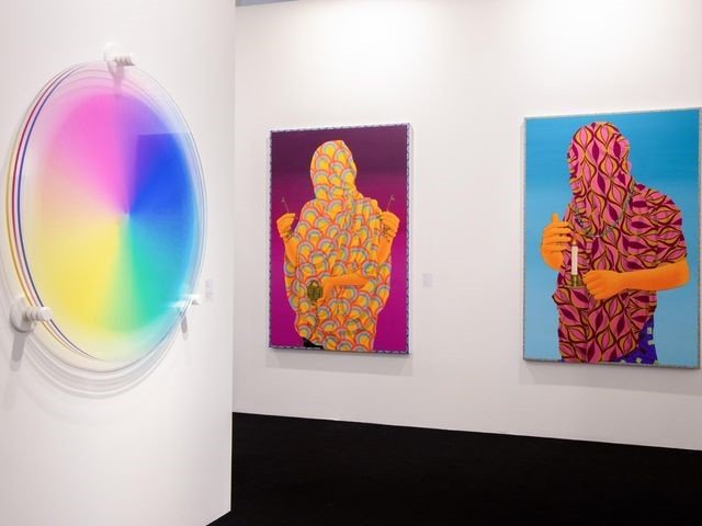 Installation view.