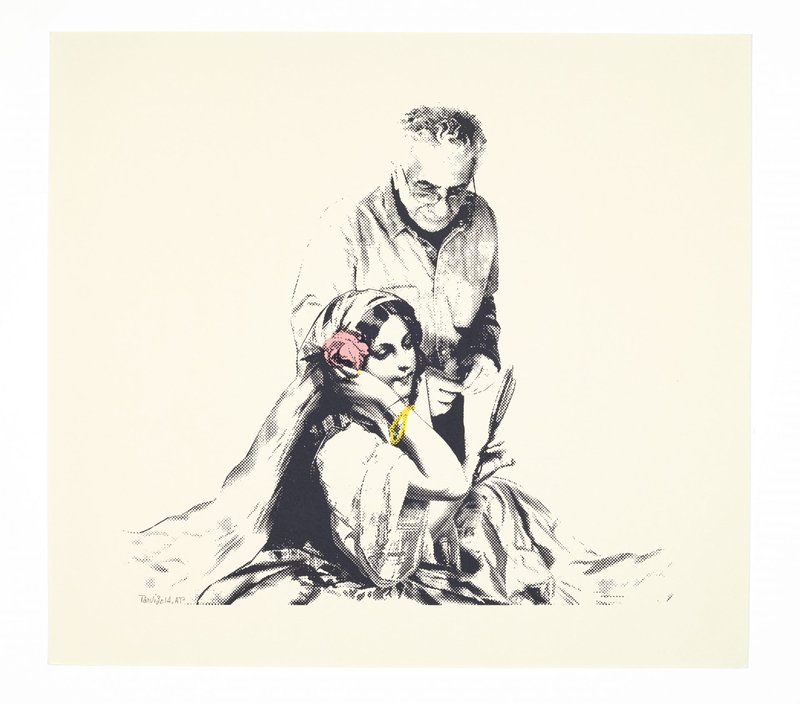 Parviz Tanavoli, Farangi Women & Me, 2014