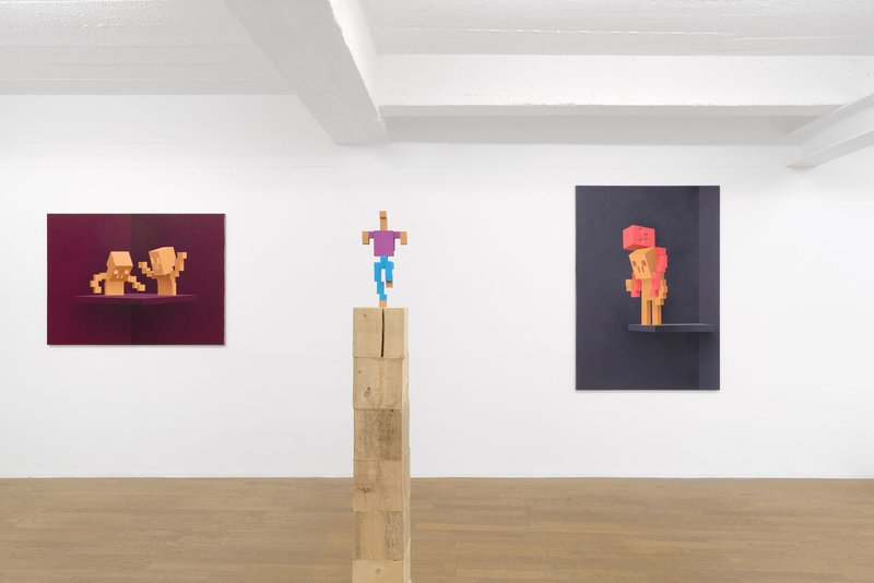 Me, My Eagle and My Snake - Online Viewing, installation view