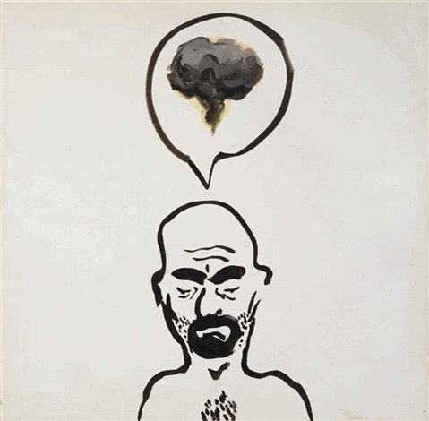 Tala Madani, One Thought, 2006
