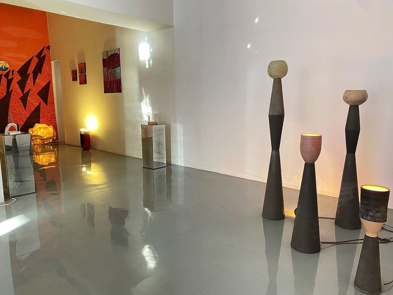 نور درمانی، نمای چیدمان