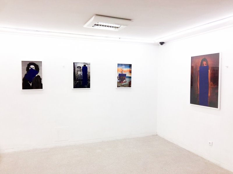 Blue Tag, installation view