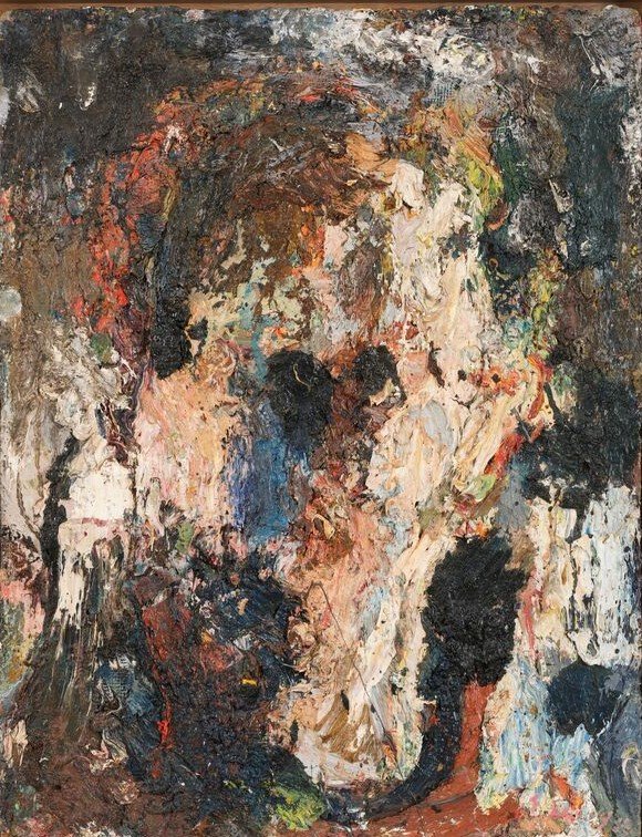 Eugene Leroy, Portrait, 1962