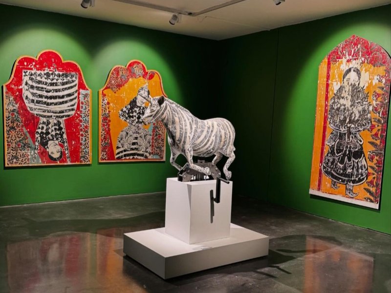The Last Rain in Wonderland, installation view