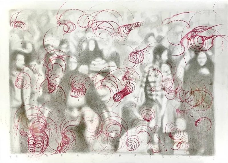 Mojtaba Tabatabaei, Red, 2020