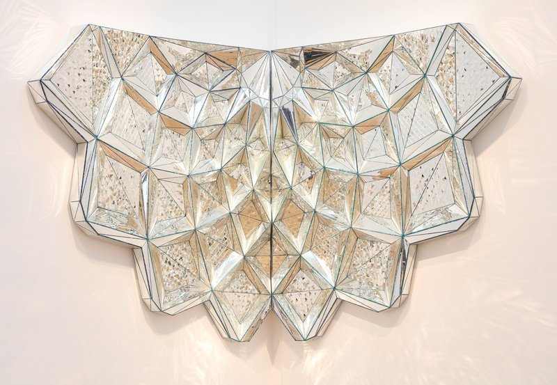 Monir Shahroudy Farmanfarmaian, Untitled (Muqarnas), 2012