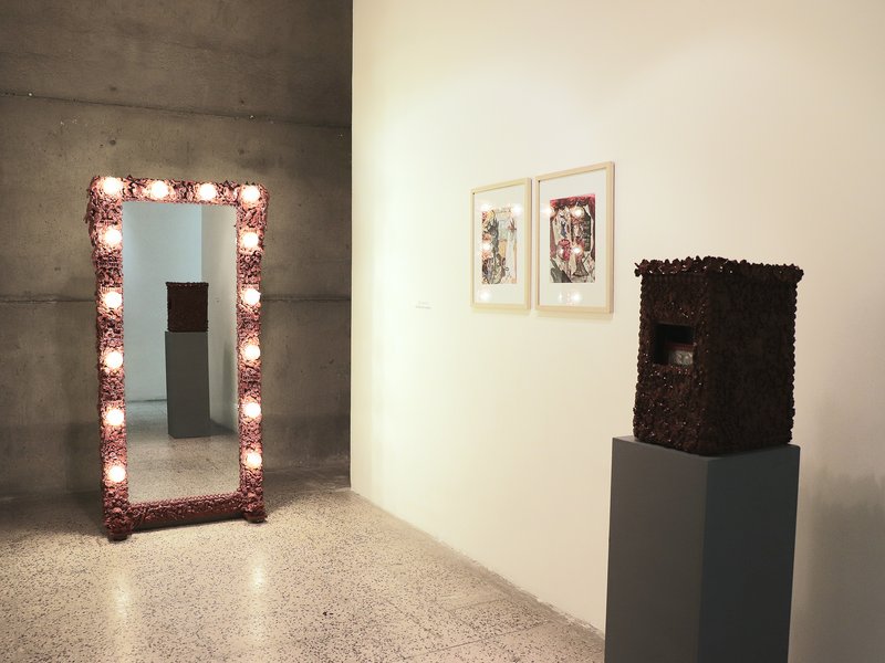 Hold on to Light as Darkness Looms, installation view
