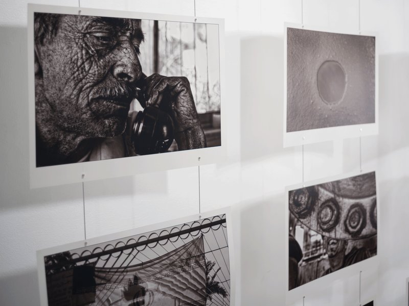 The Shape of Oil, installation view