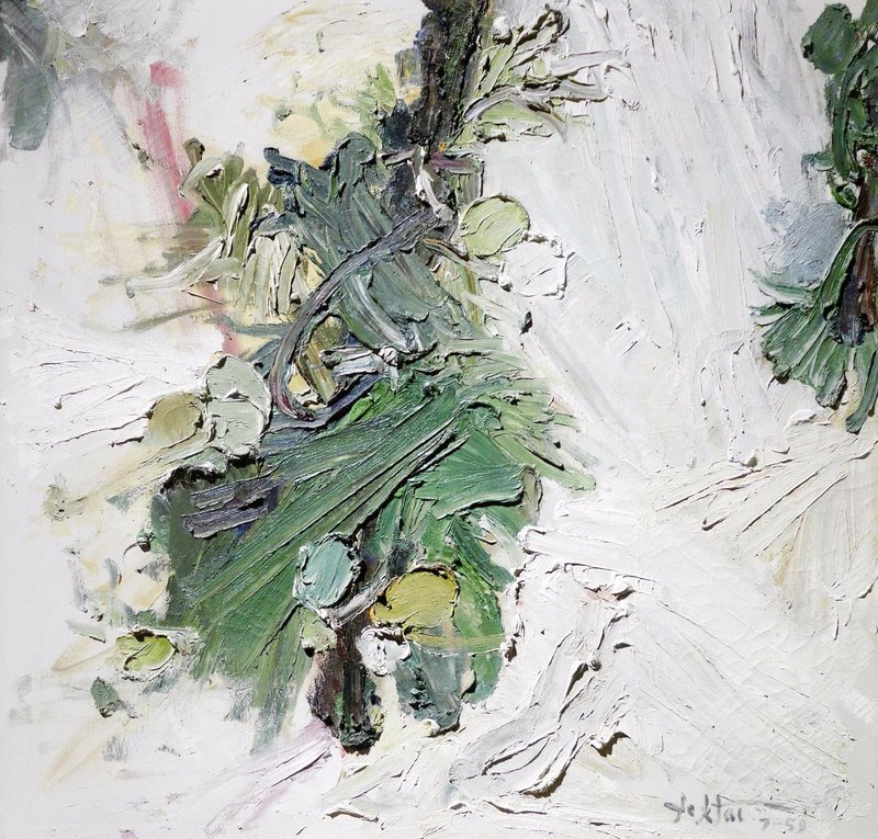 Manoucher Yektai, Tomato Plant, Morning, 1959