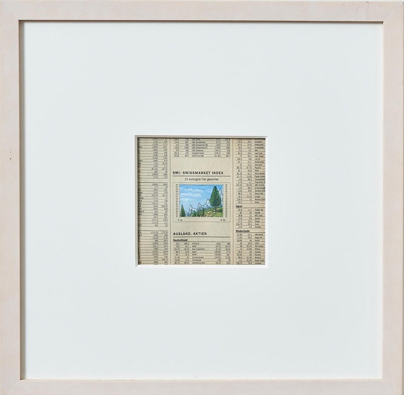 Hossein Valamanesh, Swiss Landscape 1.5, 2001