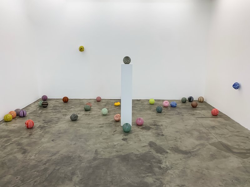 Red, White and Blue, installation view