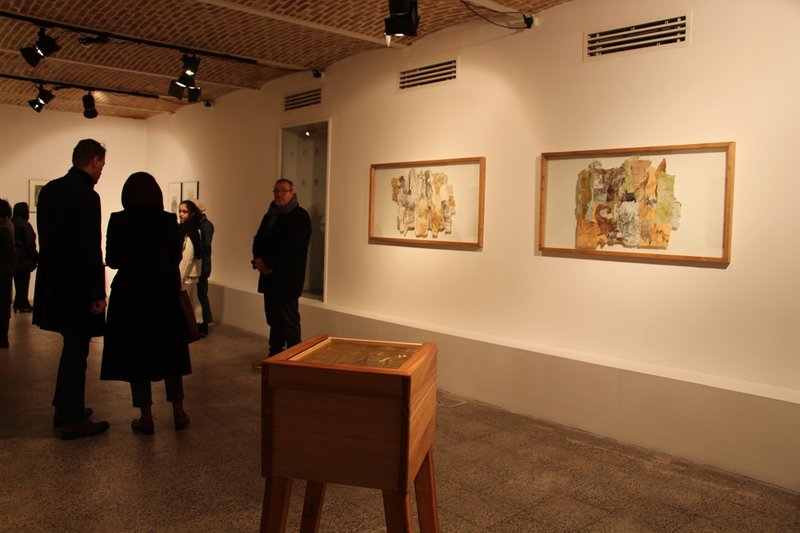 مستور و پدیدار، نمای چیدمان