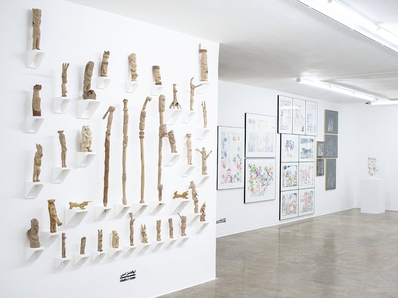 The 7th Annual Outsider Art Exhibition, installation view