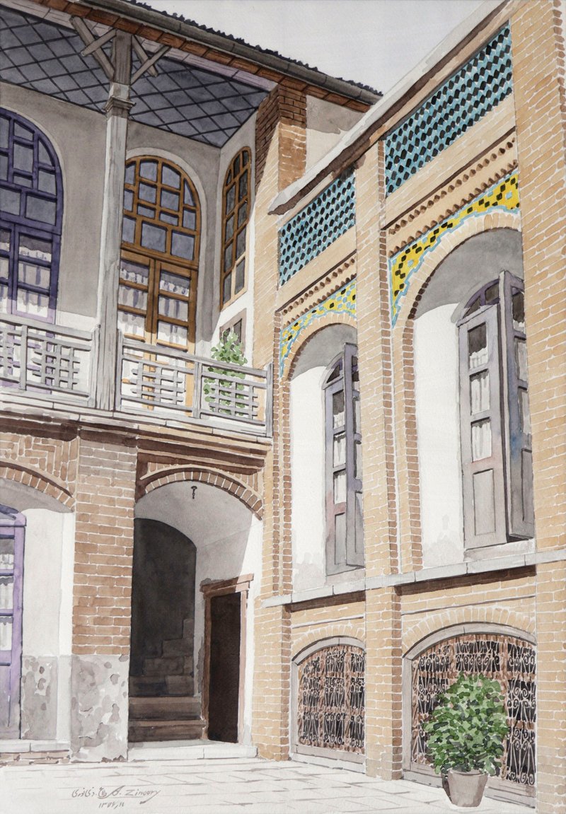 عطاالله ذی‌نوری، بدون عنوان، 1376