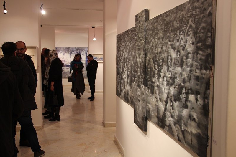 Vaghaye Ettefaghiye, installation view