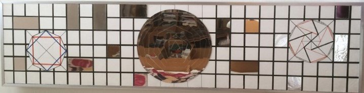 Monir Shahroudy Farmanfarmaian, Homage to Mondrian, 2005