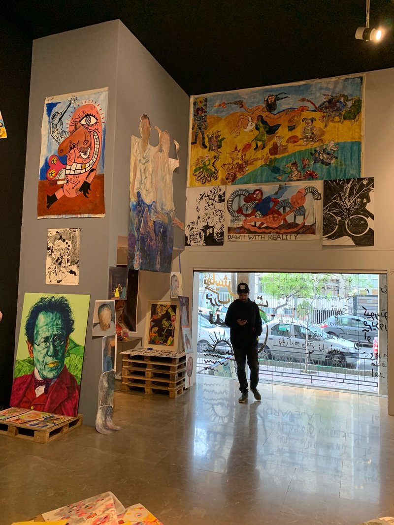 Eastern Whistle, a New Day, installation view