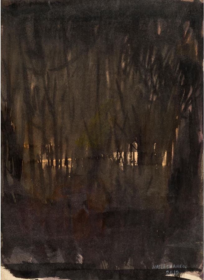 Abbas Nasleshamloo, The Land of No Sun 7, 2020
