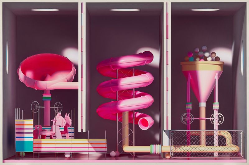Mehdi Ghadyanloo, The Jesters Playground, 2024