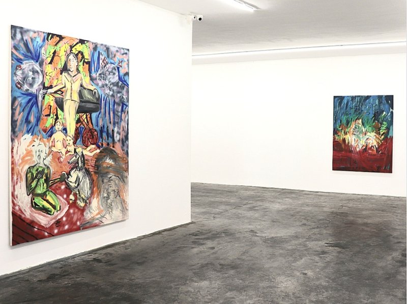 The Faces, installation view