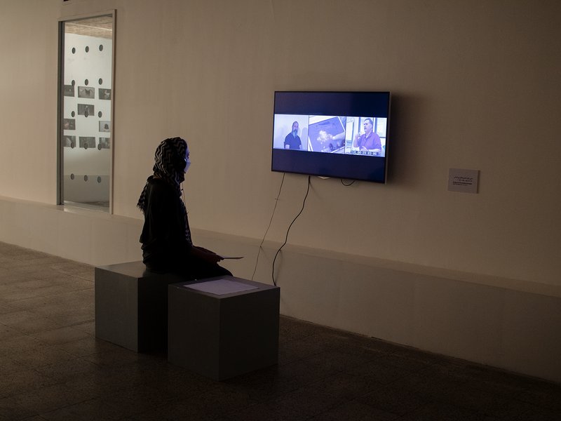 Arbitrary Lines, installation view