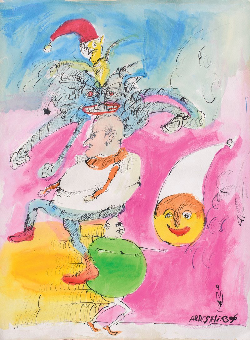 Ardeshir Mohassess, Untitled, 1996