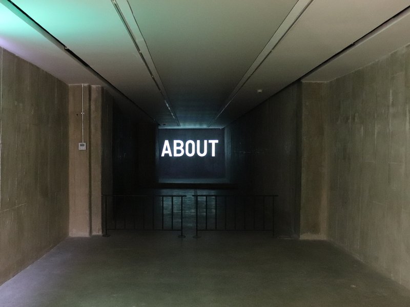 Tomorrow Is the Question, installation view