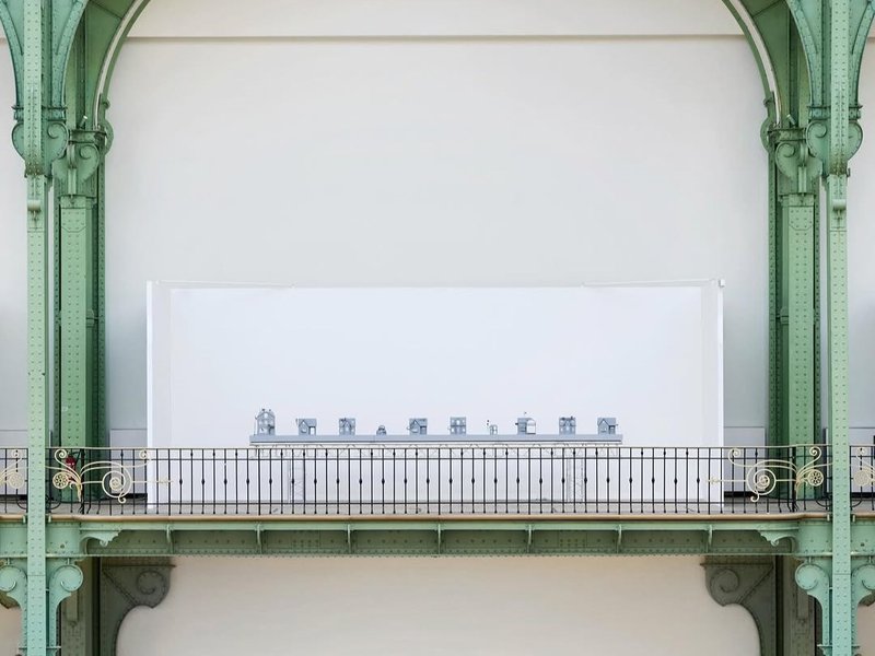 Installation view.