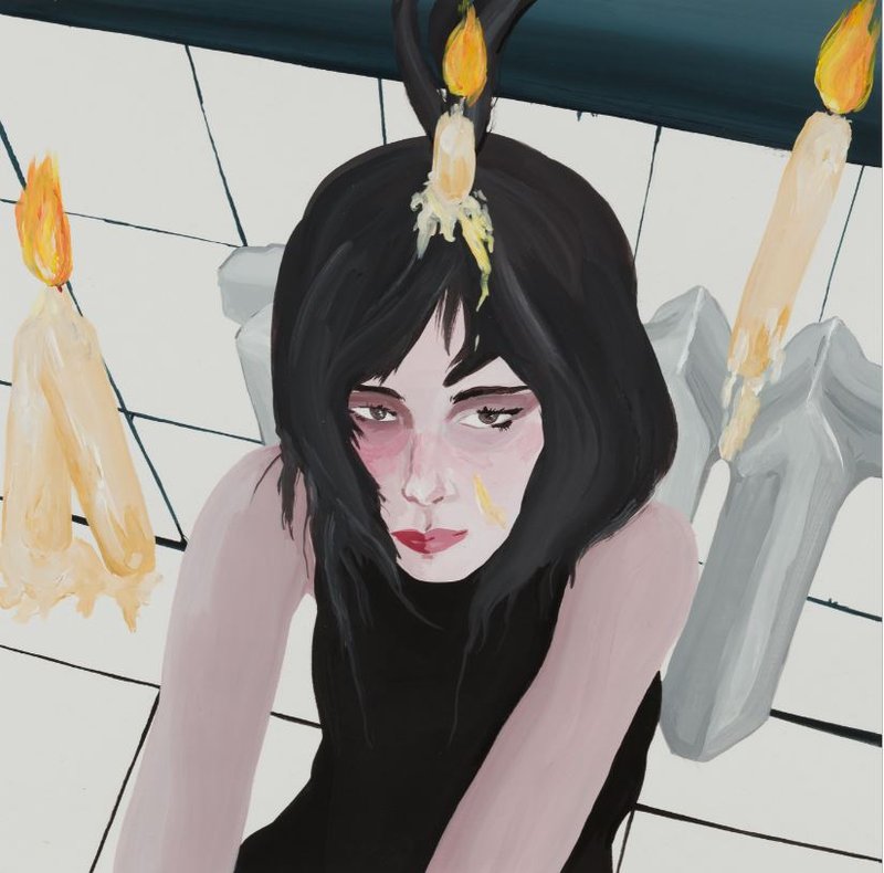 Niki FallahFar, Burn Me with Wax, 2020