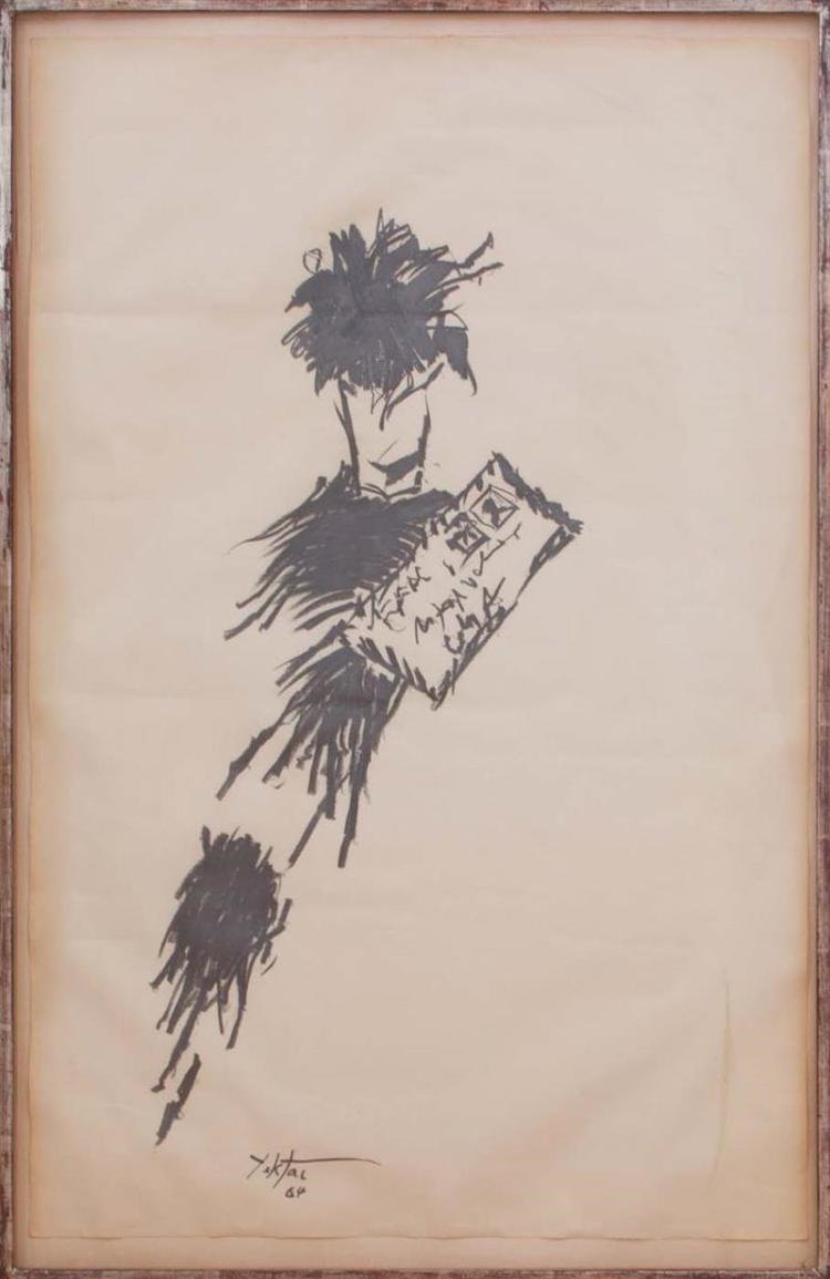 Manoucher Yektai, Letter, 1964