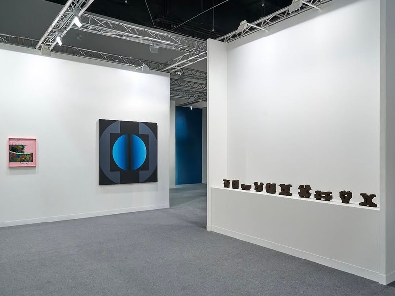 Installation view.