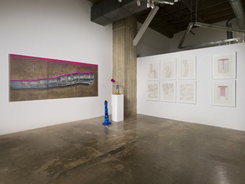 Extensions of A Collapsing Landscape, Intubated Futures, installation view