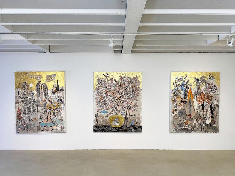 A Gaze Through Time, installation view