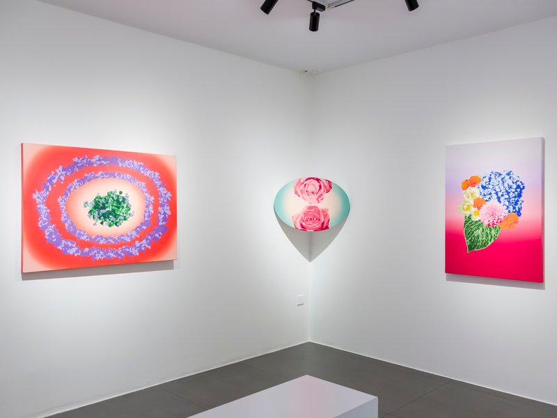 The Poems of Silent Gardeners, installation view