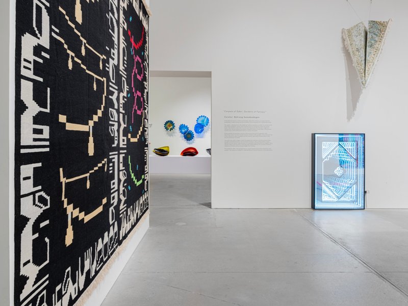 Carpet of Eden, Gardens of Fantasy, installation view
