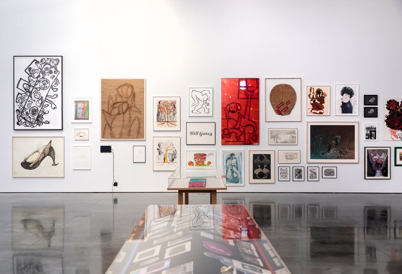 Drawing 2020, installation view